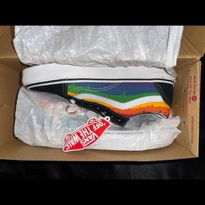 Vans old skool rainbow drop shoes